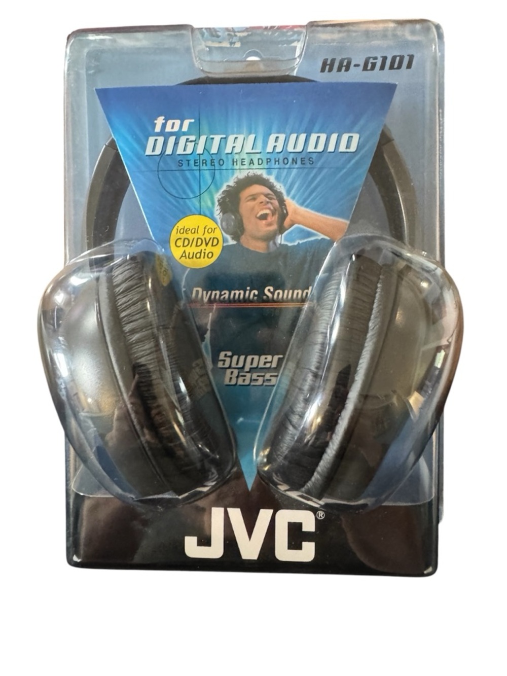 JVC Over-Ear Stereo Headphones in Black wired